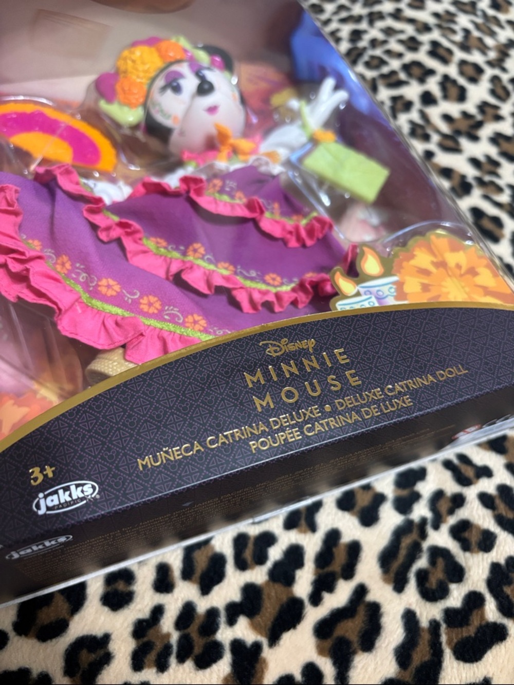 2022 Disney Parks MINNIE MOUSE Deluxe Catrina Doll Day of the Dead Skull Mexico - Picture 14 of 15